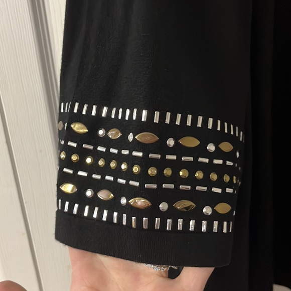 JM Collection Open Cardigan - Picture 3 of 5